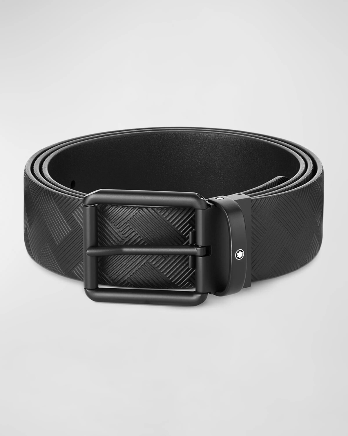

Мужской двусторонний кожаный ремень Extreme 3.0 Montblanc, черный