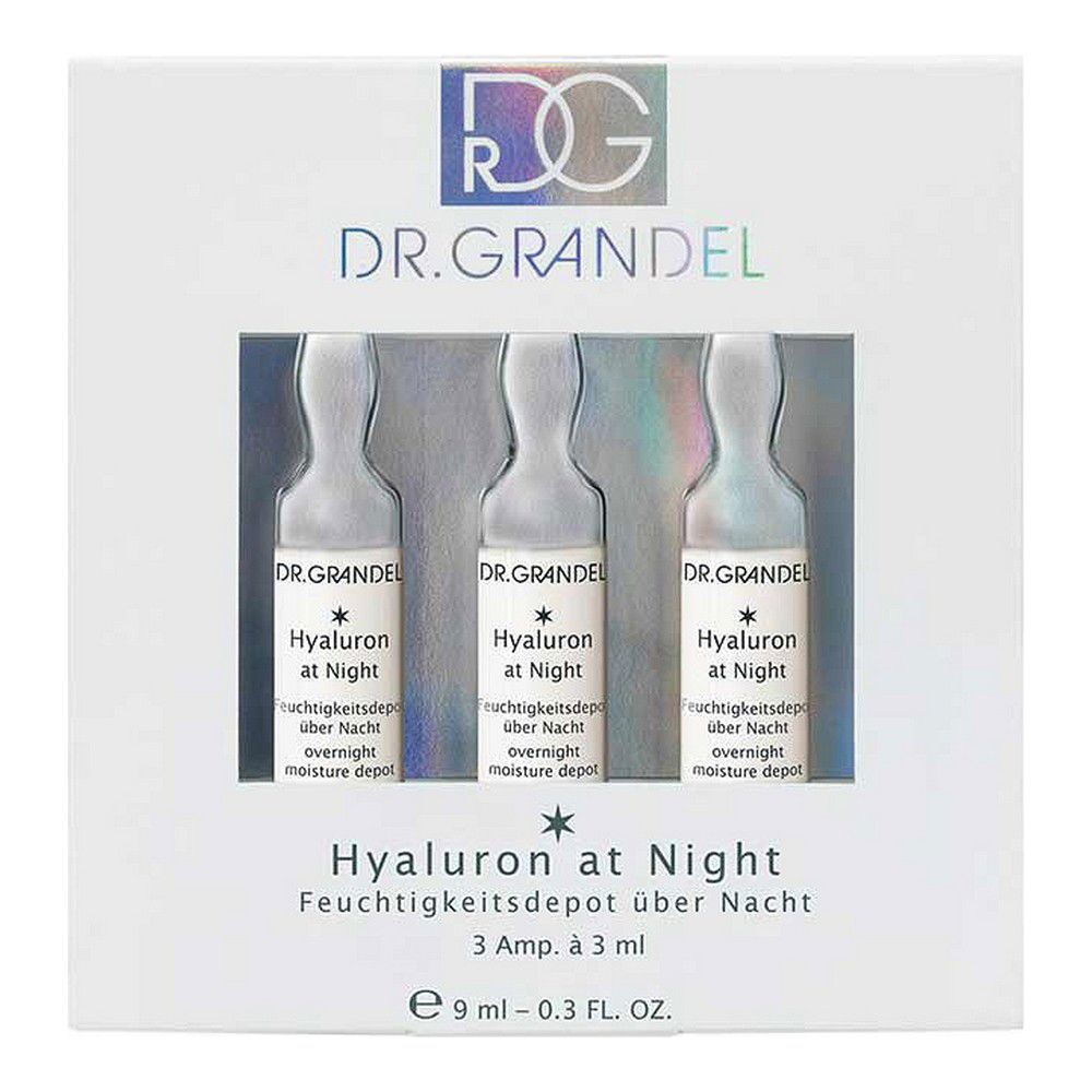 Крем против морщин Ampollas efecto lifting hyaluron at night Dr. grandel, 3 шт