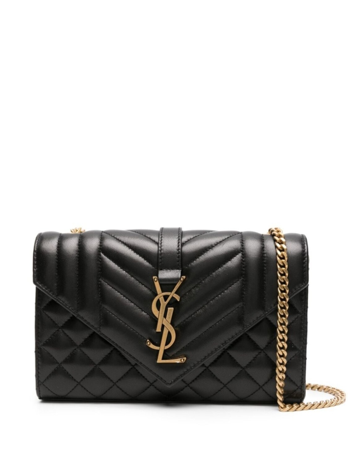 

Маленькая сумка на плечо Envelope Saint Laurent, черный