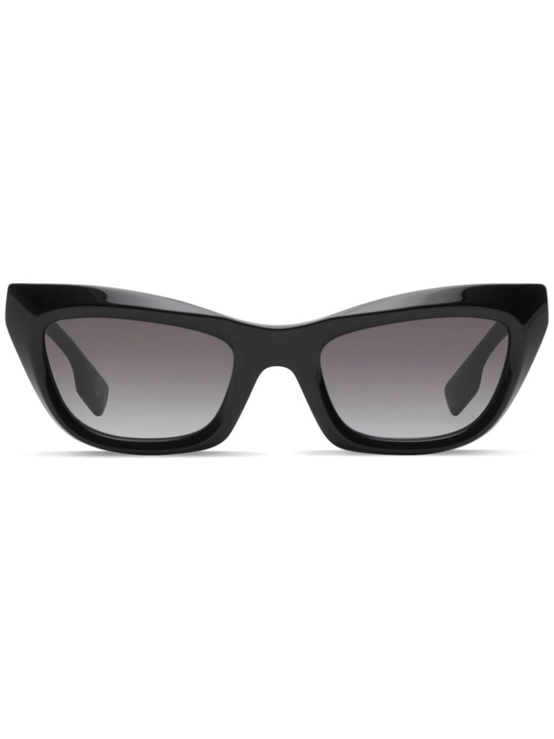 

Burberry Eyewear солнцезащитные очки в оправе 'кошачий глаз' с логотипом, черный