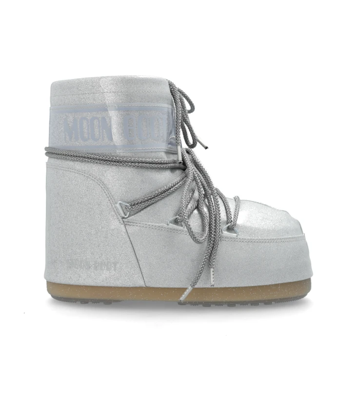 

Снежные сапоги с блестками Moon Boot, серый