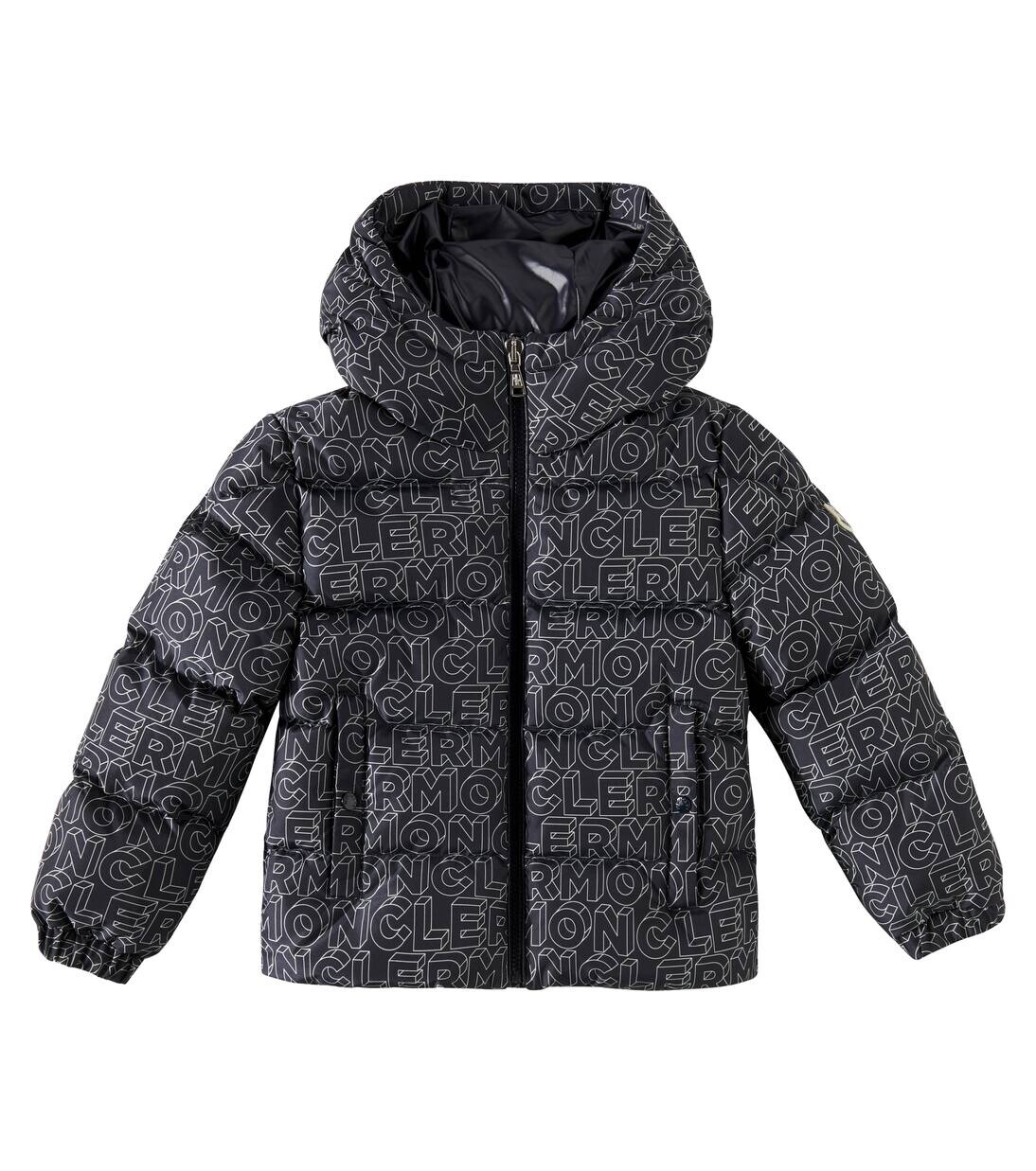 

Пуховик Фергус Moncler Enfant, синий