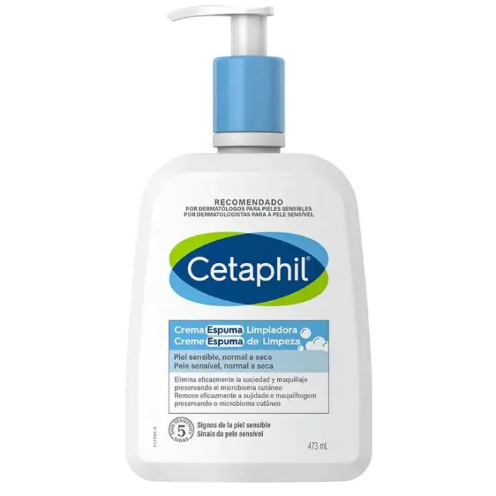 Крем для лица Crema Espuma de Limpieza Facial Cetaphil, 473 ml cetaphil ежедневное очищающее средство для лица 237 мл 8 жидк унций