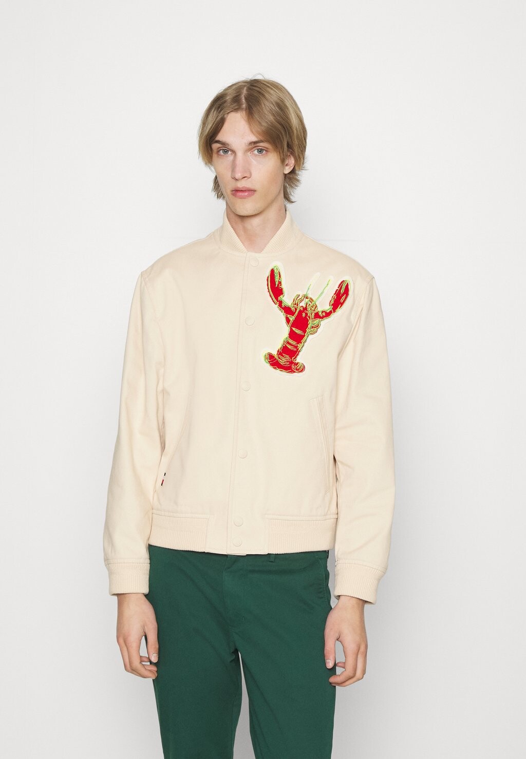 

Куртка бомбер Tommy Hilfiger, бежевый
