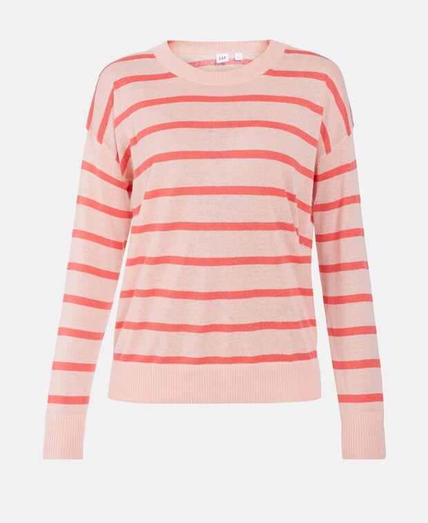 

Джемпер с длинными рукавами Gap, розовый