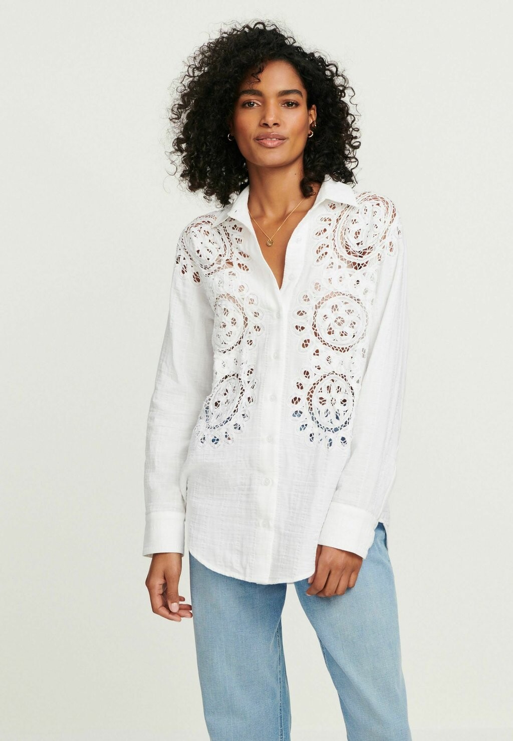 

Блузка-рубашка LONG SLEEVE Next, цвет white