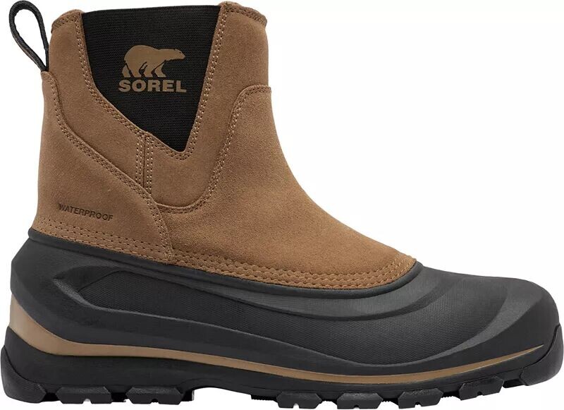 

Sorel Мужские водонепроницаемые зимние ботинки Buxton без застежки, 200 г