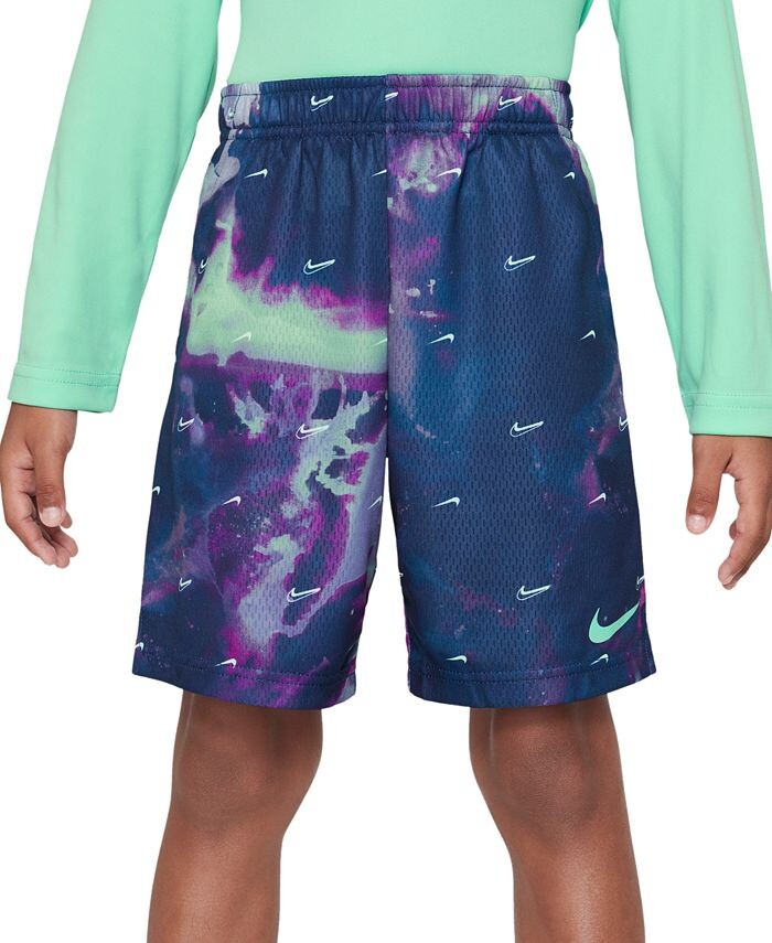 

Шорты с рисунком Little Boys Dri-FIT для игр на весь день Nike, мультиколор