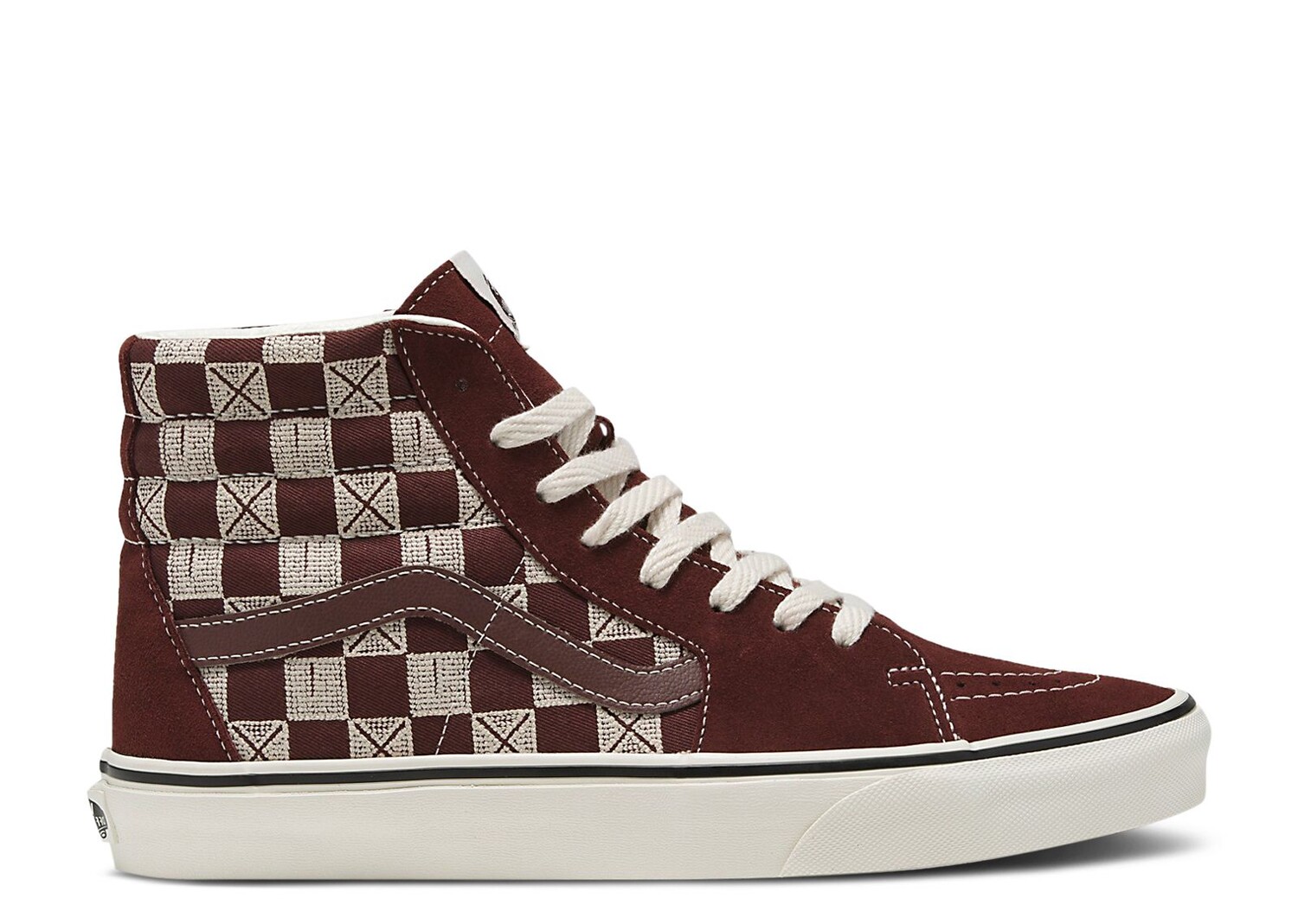 

Кроссовки Vans Sk8-Hi 'Stitch Checkerboard', красный