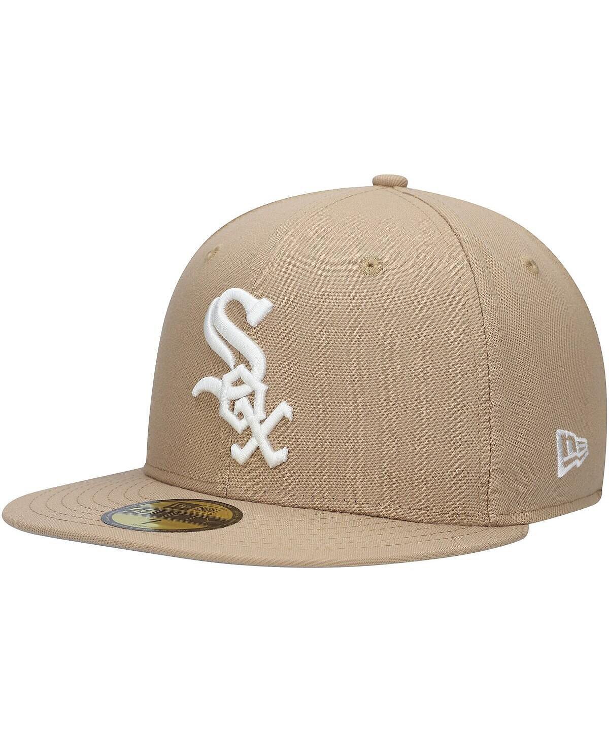 

Мужская приталенная шляпа цвета хаки Chicago White Sox 59FIFTY New Era