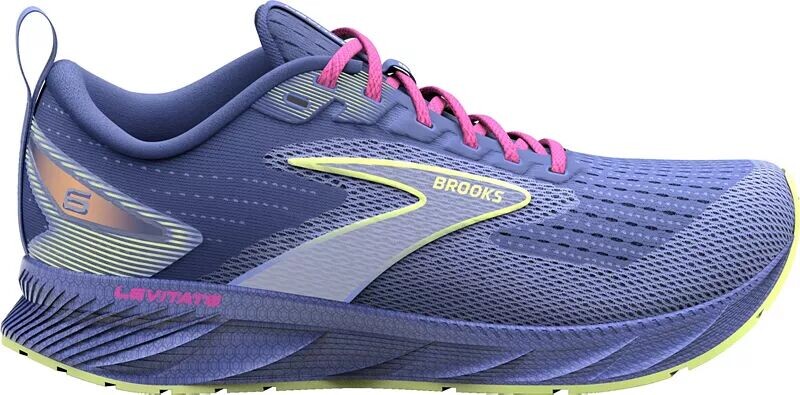 

Женские кроссовки Brooks Levitate 6, синий/лайм