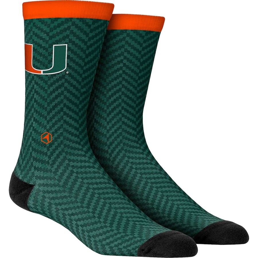 

Носки Rock Em Socks Miami Hurricanes