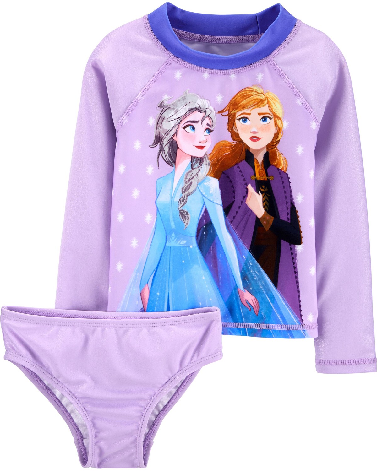 

Набор из 2 предметов для малышей Frozen Rashguard Carter's, фиолетовый