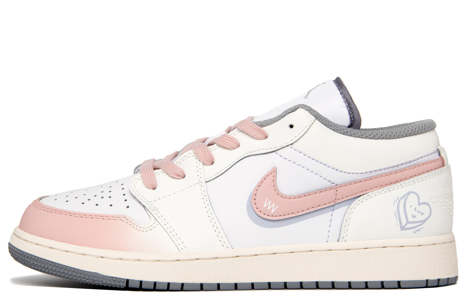

Jordan Air Jordan 1 винтажные баскетбольные кроссовки женские, Pink