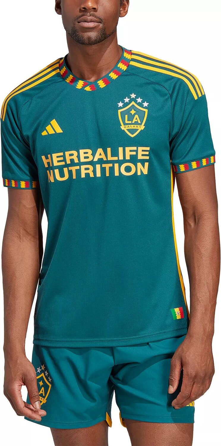 

Adidas Los Angeles Galaxy 2023 Вторичное аутентичное джерси LA