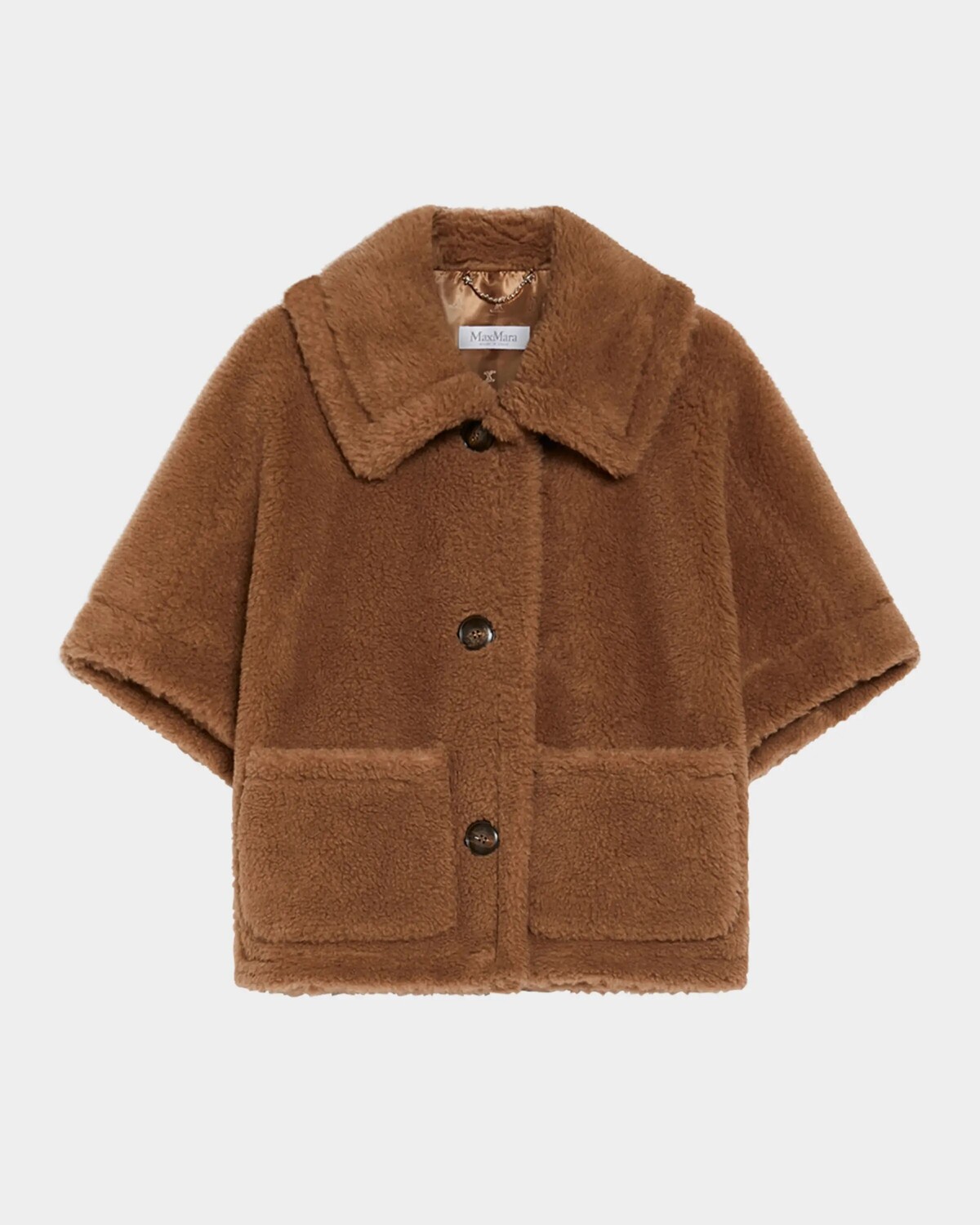 

Накидка Newtzero из натуральной шерсти Max Mara, цвет Camel