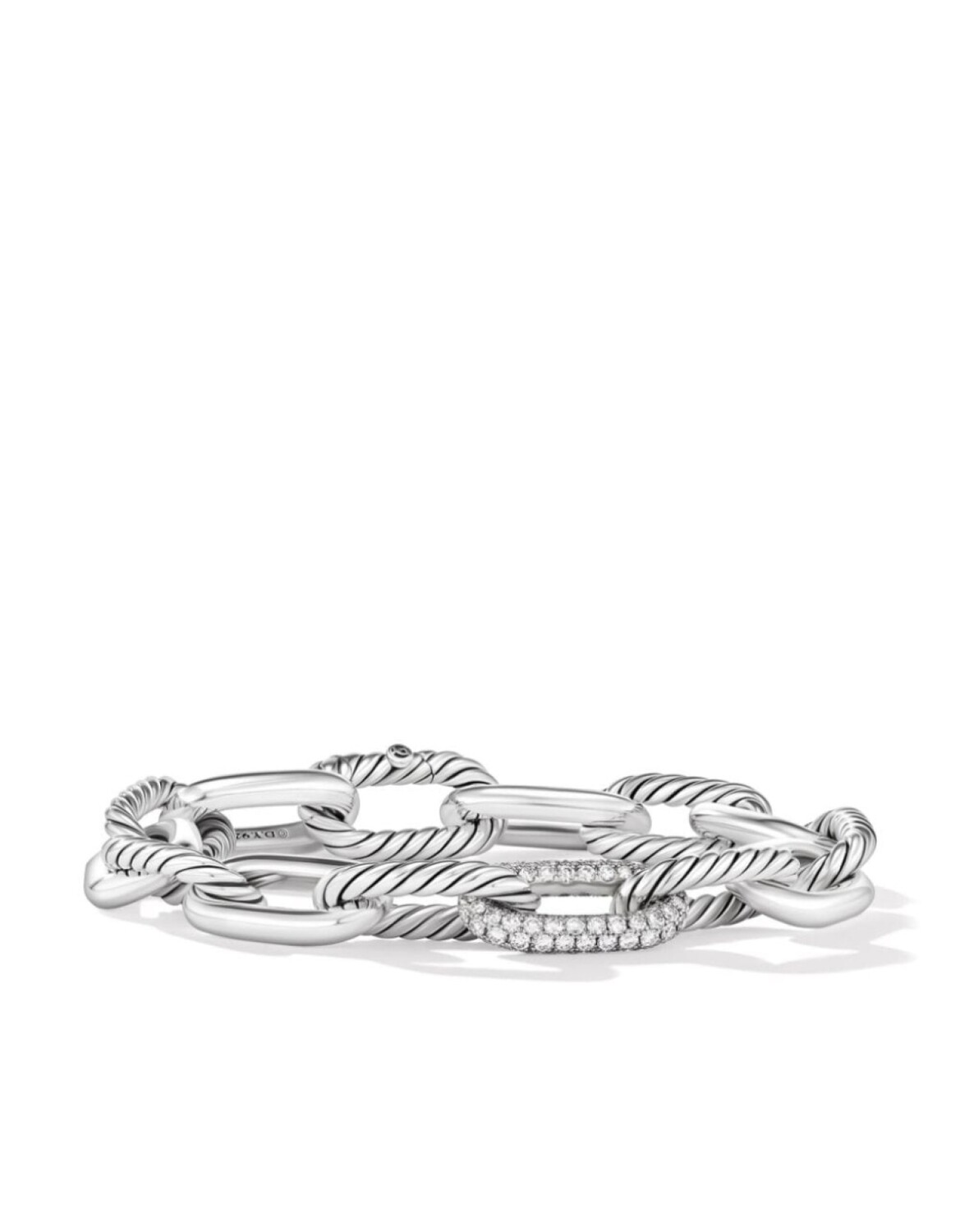 

Серебряный браслет Madison с бриллиантами David Yurman