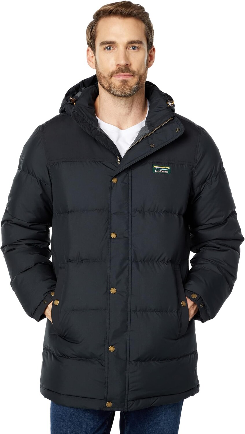 

Классическая пуховая парка Mountain L.L.Bean, черный