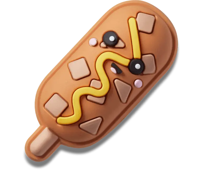 

Джиббитсы Corndog with Mustard Smile Crocs