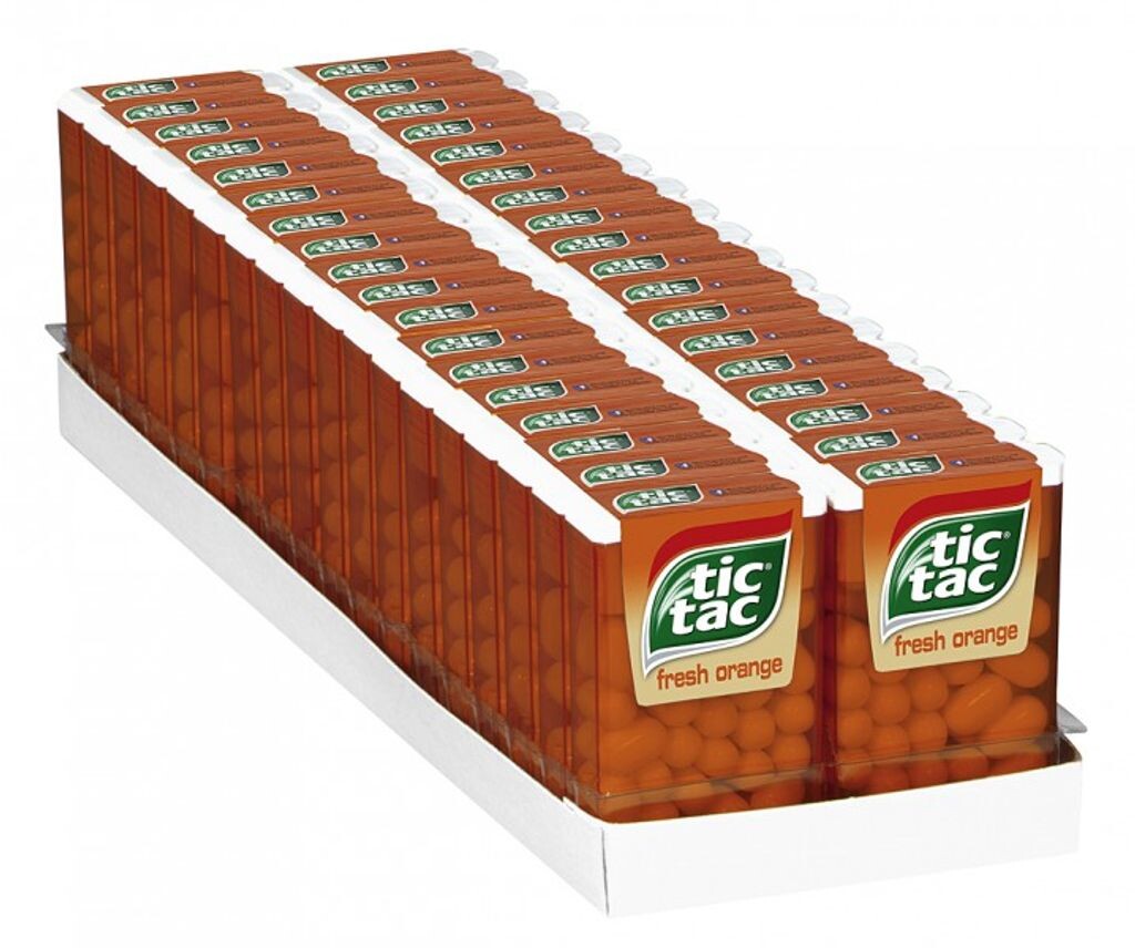 

Конфеты Ferrero Tic Tac свежее апельсиновое драже 36 x 18г