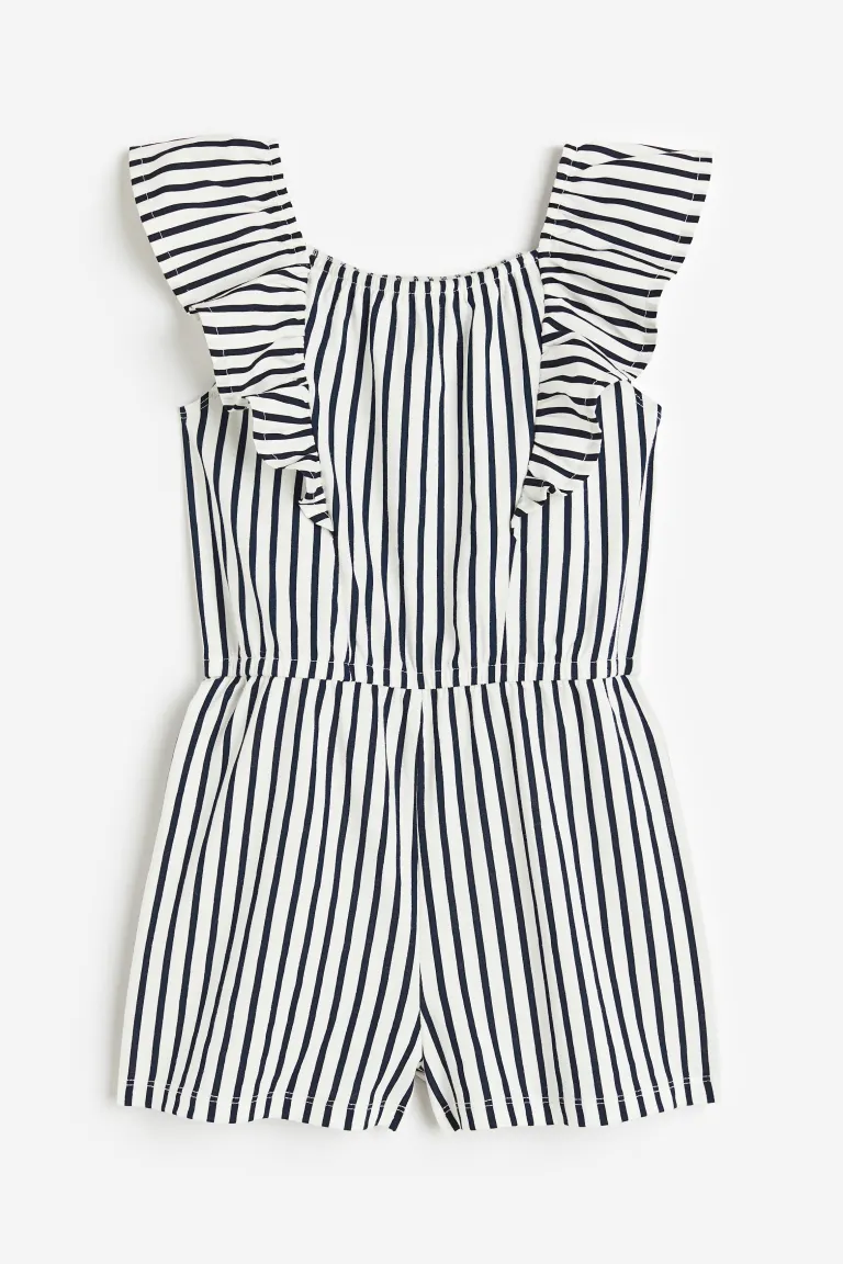 

Комбинезон с рюшами H&M, синий
