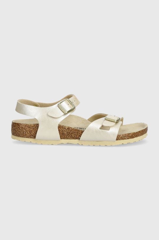 Детские сандалии Rio Kids BF Birkenstock, бежевый сандалии rio kids bf birkenstock цвет cosmic sparkle white