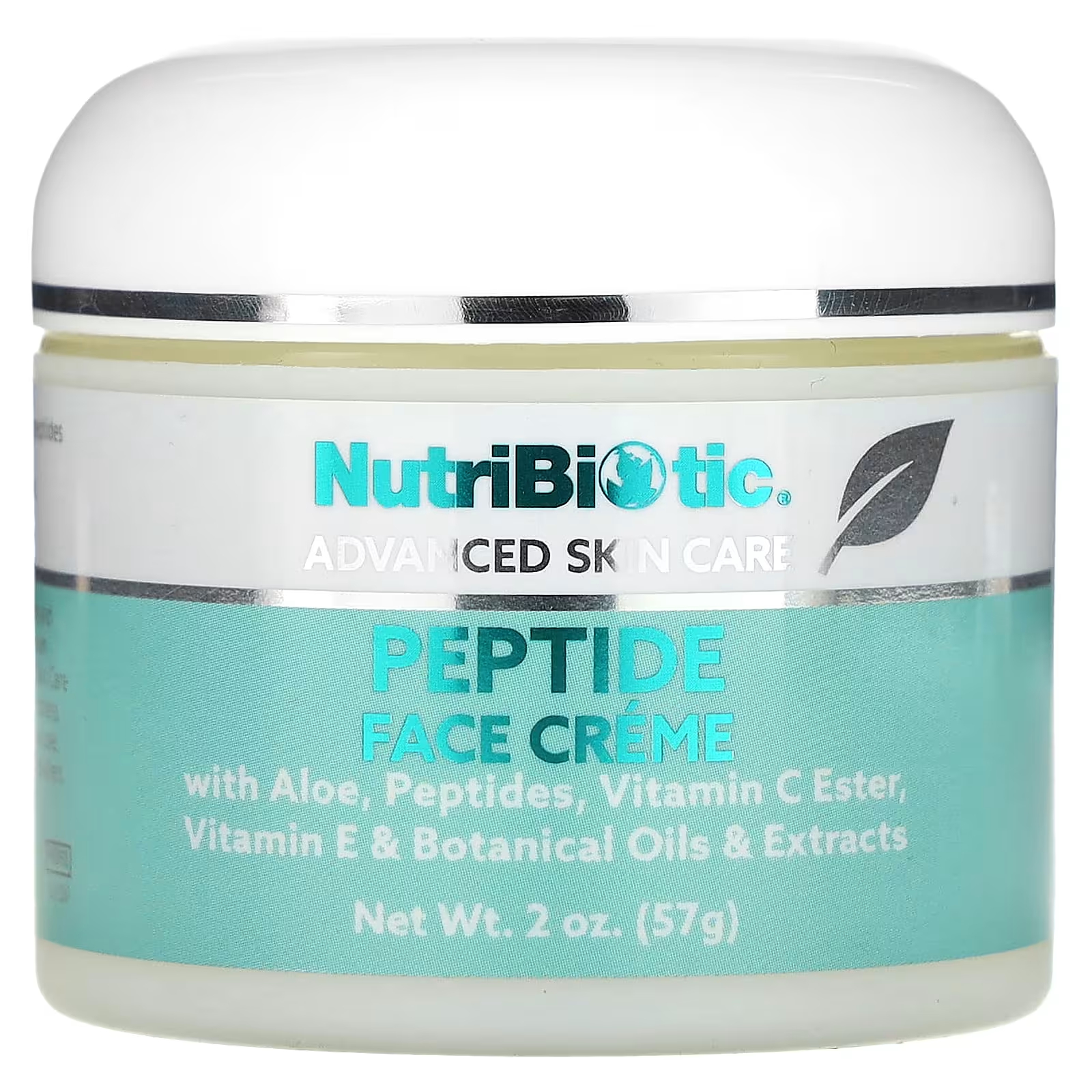 Крем пептидный NutriBiotic Advanced Skin Care для лица, 57 г крем для лица rosette lift cream увлажняющий крем лифтинг с растительными экстрактами и маслами