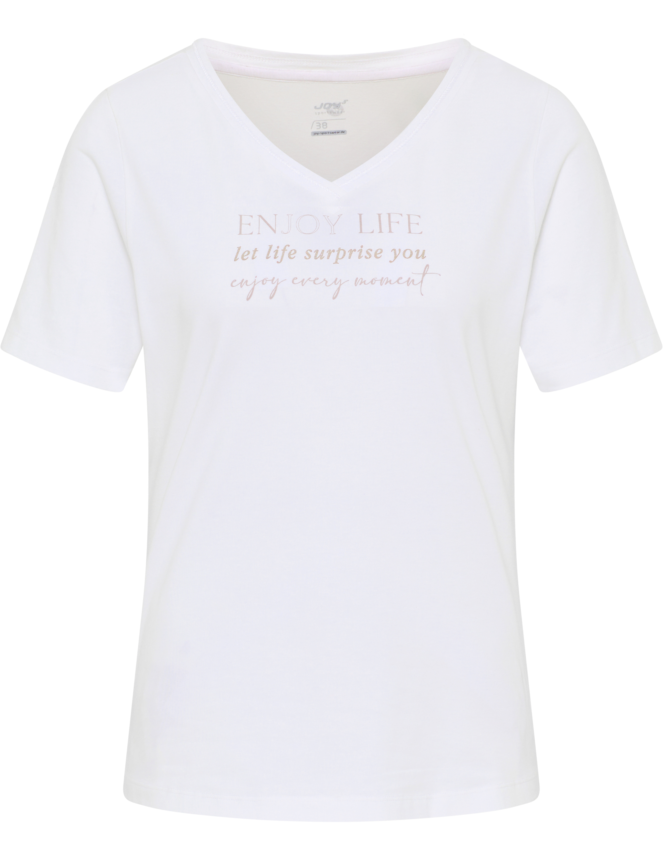 Спортивная футболка Joy Sportswear V Neck JIL, белый