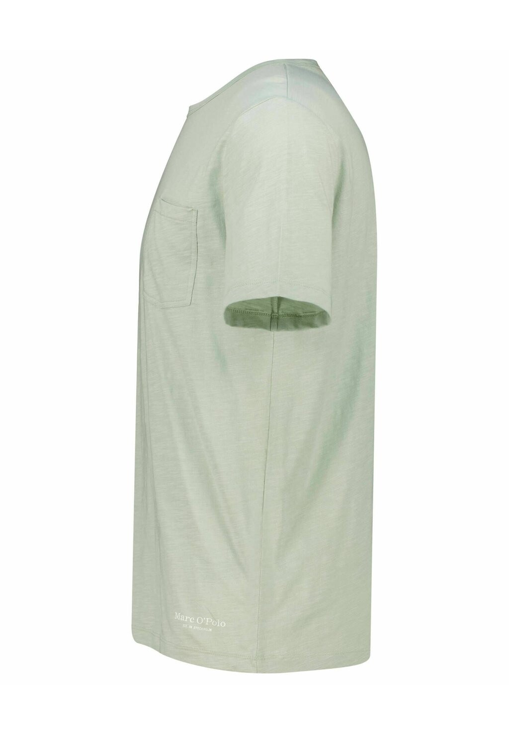 

Базовая футболка Neckhole Binding With Two Needle Stitching Chest Pocket Print Dfc Marc O'Polo, grün