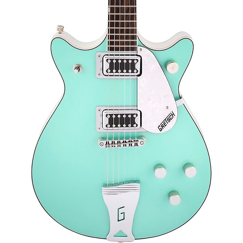 

Электрогитара Gretsch Guitars G5237 Electromatic Double Jet FT Electric Guitar Surf Green and White