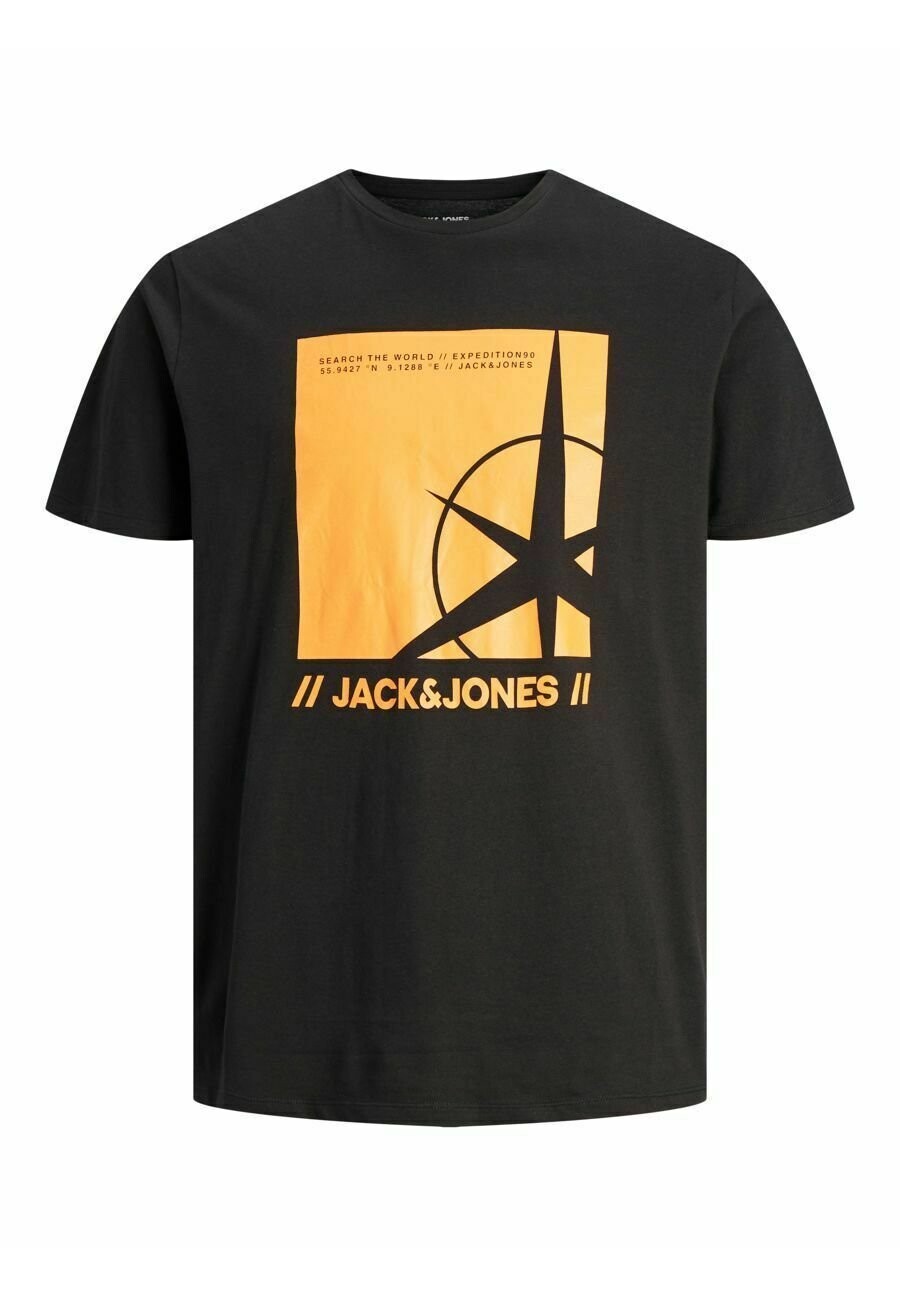 

Футболка с принтом Jack & Jones, черный