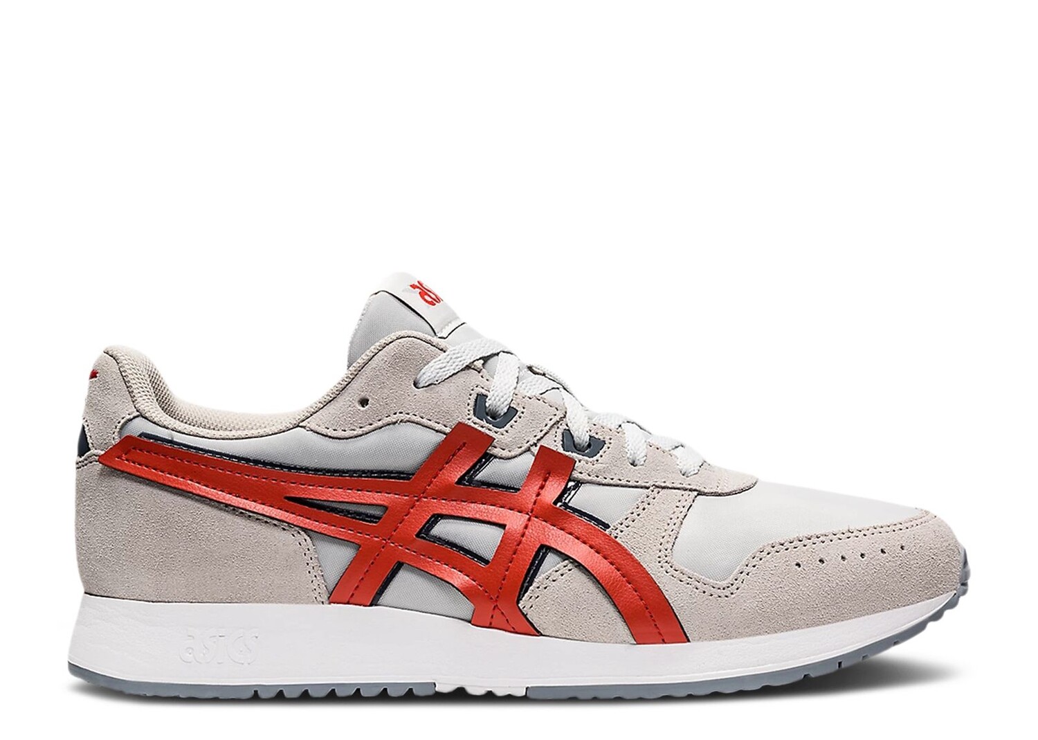 Кроссовки ASICS Lyte Classic 'Glacier Grey Red Clay', серый