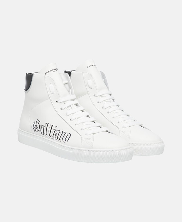 

Кроссовки John Galliano, белый
