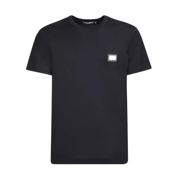 

Футболка silver plaque soft cotton t-shirt Dolce&Gabbana, мультиколор