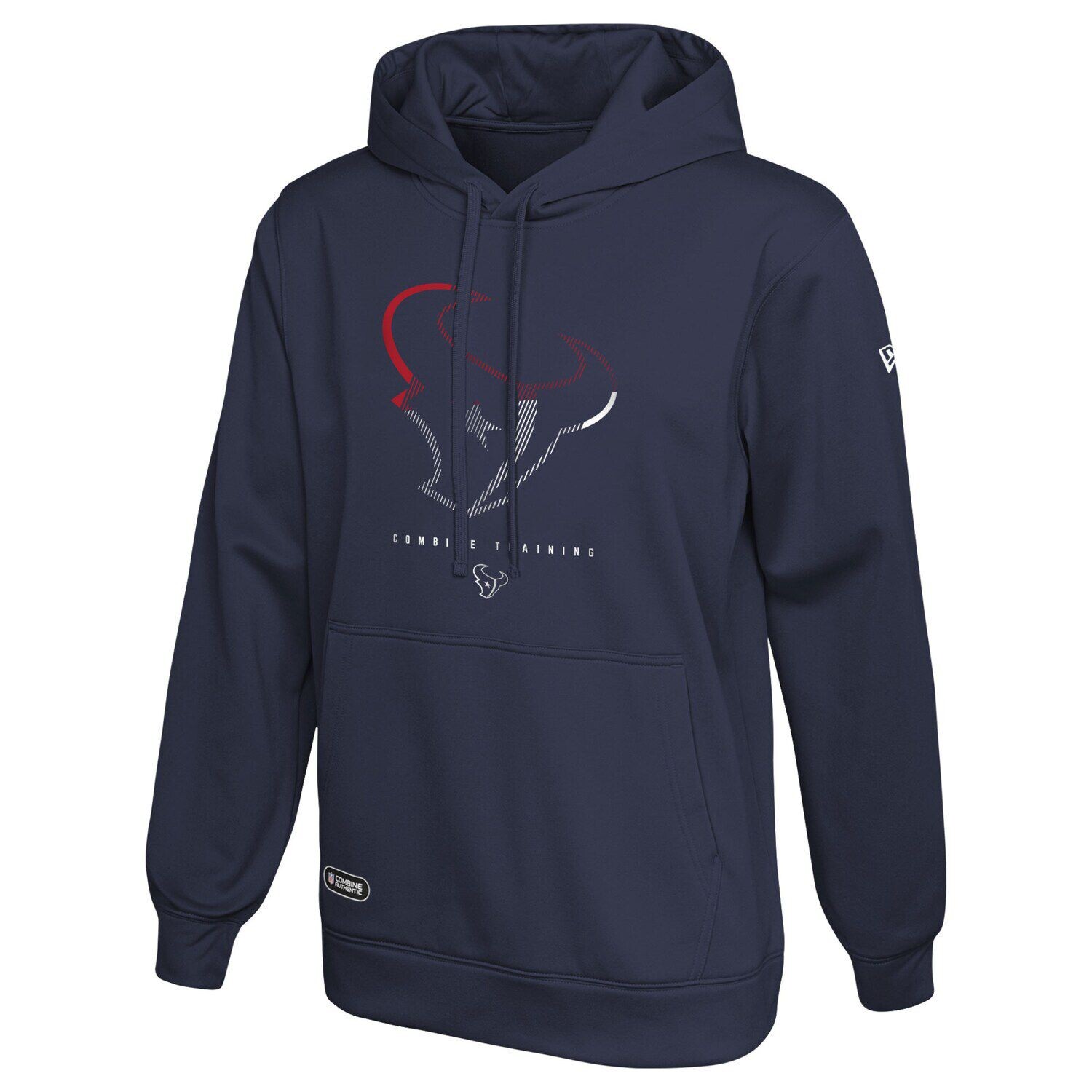 

Мужской темно-синий пуловер с капюшоном Houston Texans Authentic Joint Watson New Era