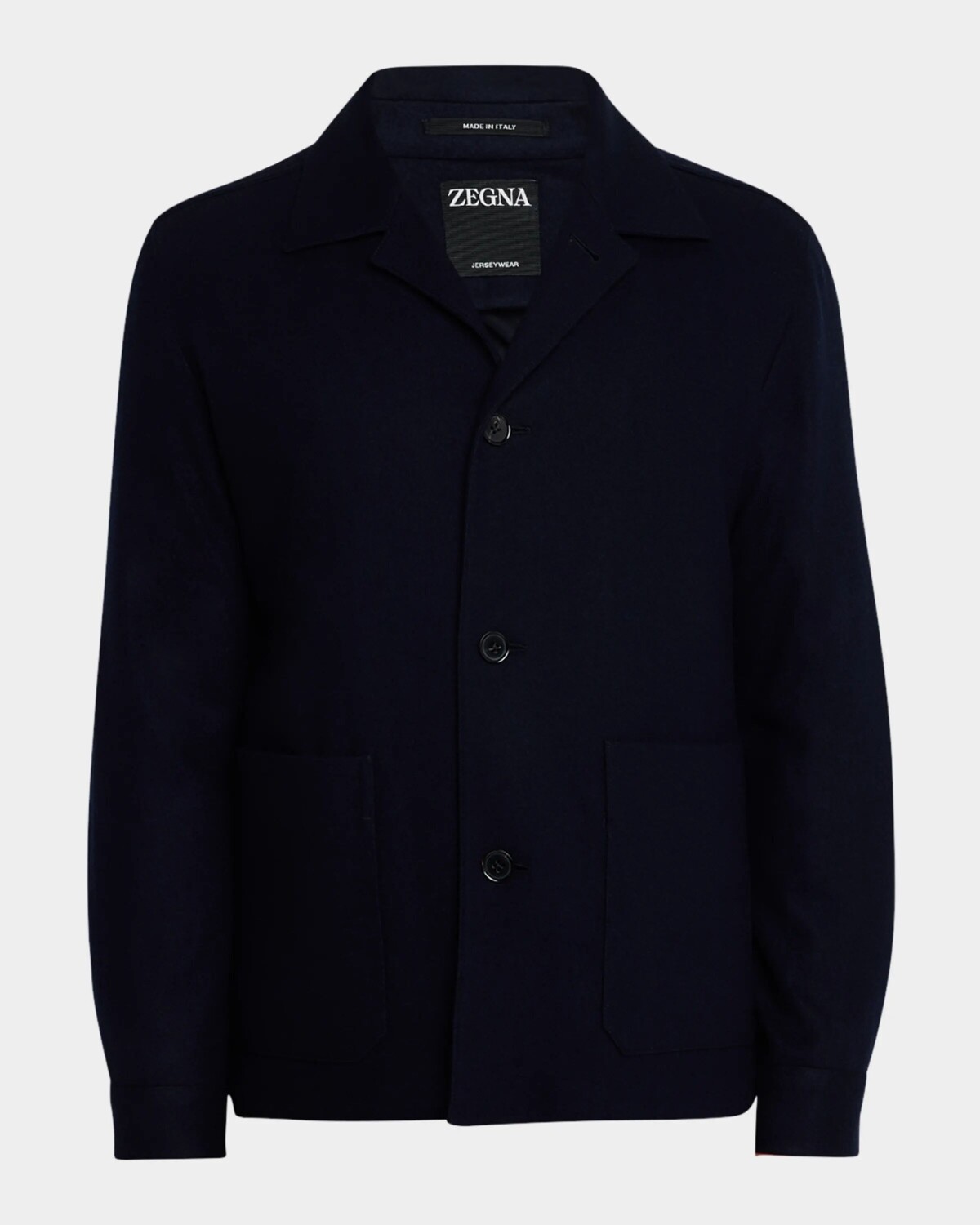 

Мужская однотонная трикотажная куртка Alpe Chore Zegna, цвет Nvy Sld