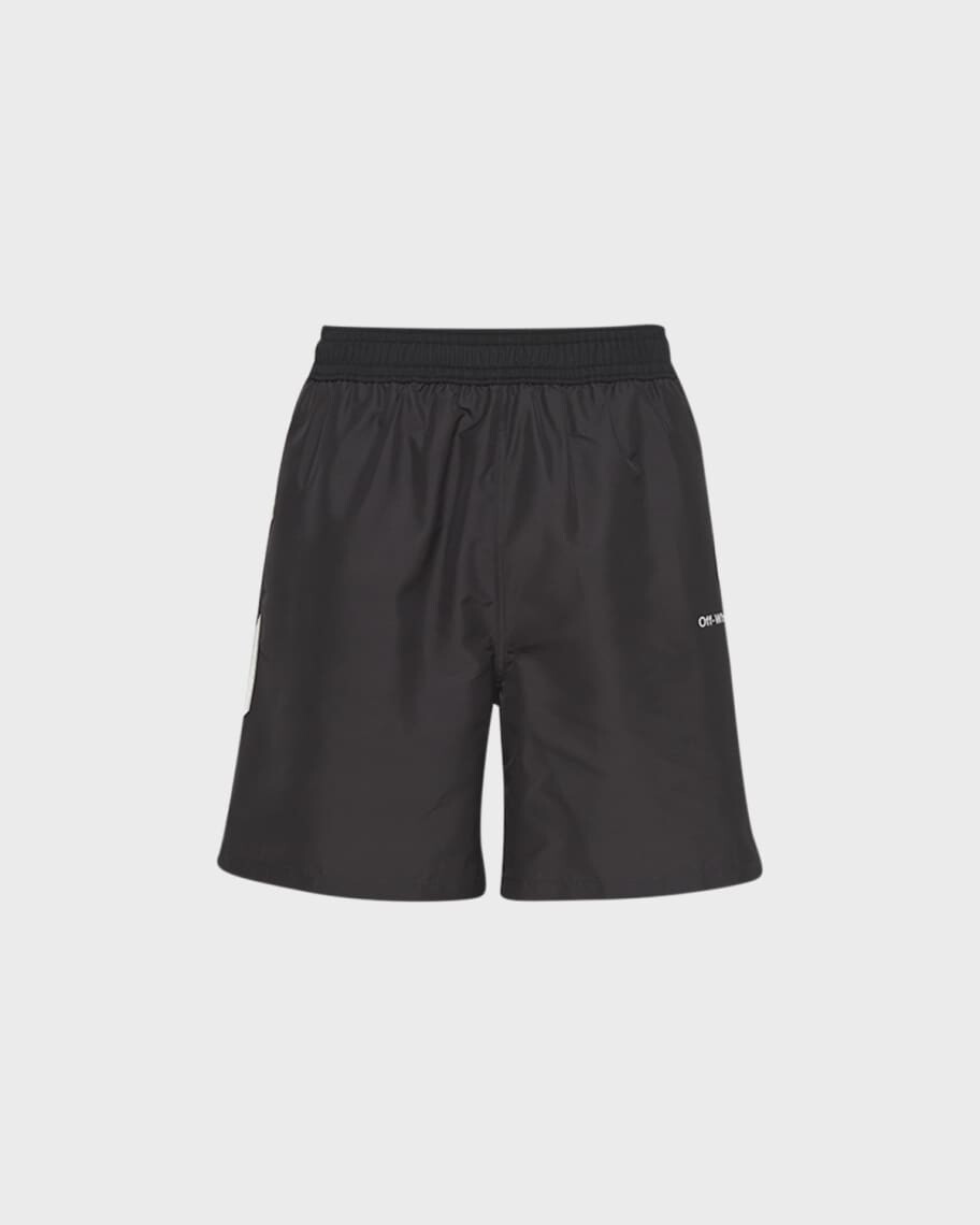 

Мужские шорты для плавания Diagonal Surfer Off-White