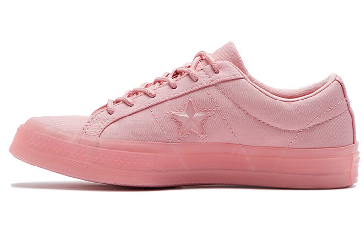 

Женские парусиновые туфли Converse one star, розовые