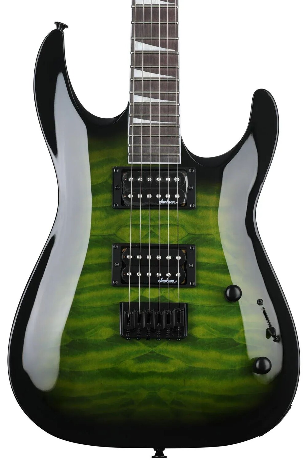 

Электрогитара Jackson JS Series Dinky Arch Top JS32Q DKA HT - прозрачный зеленый взрыв