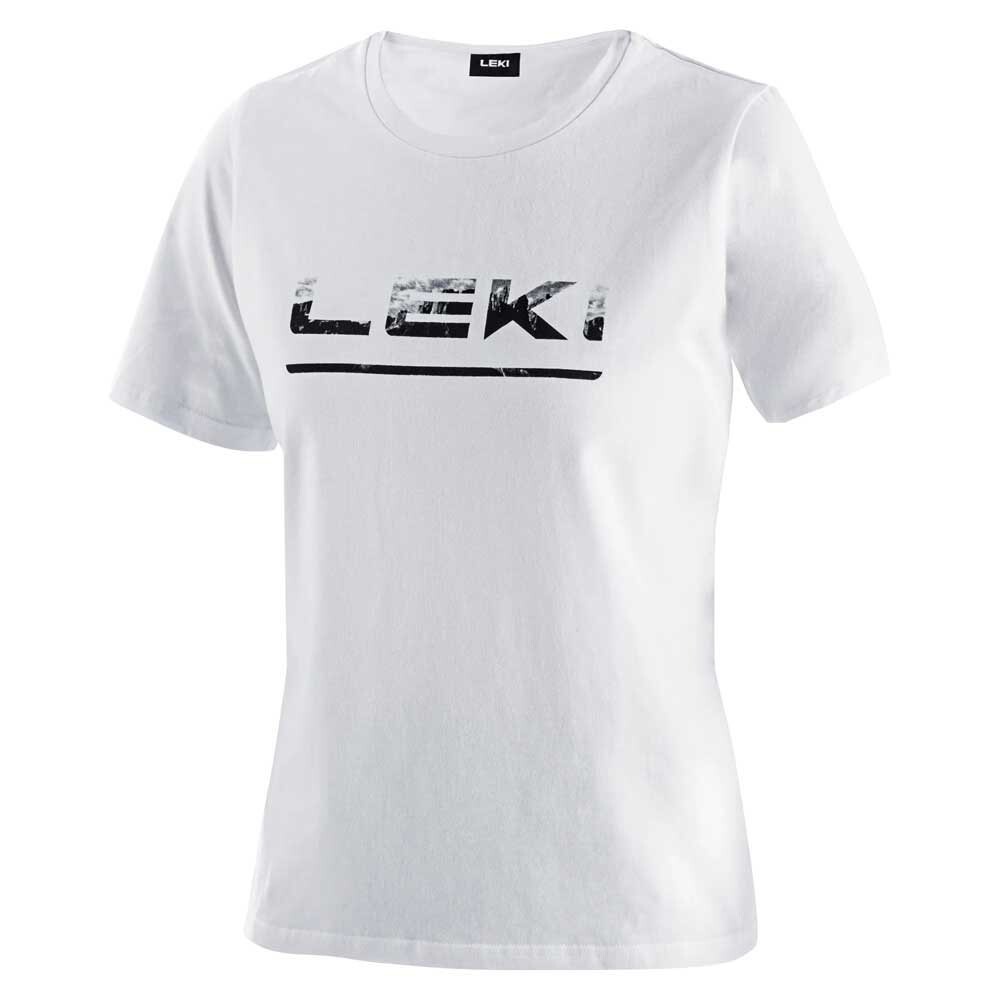 

Футболка с коротким рукавом Leki Logo, белый