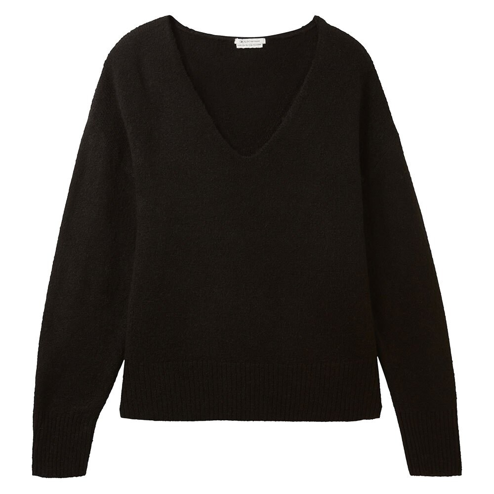 

Свитер Tom Tailor 1038392 Cozy V Neck, черный