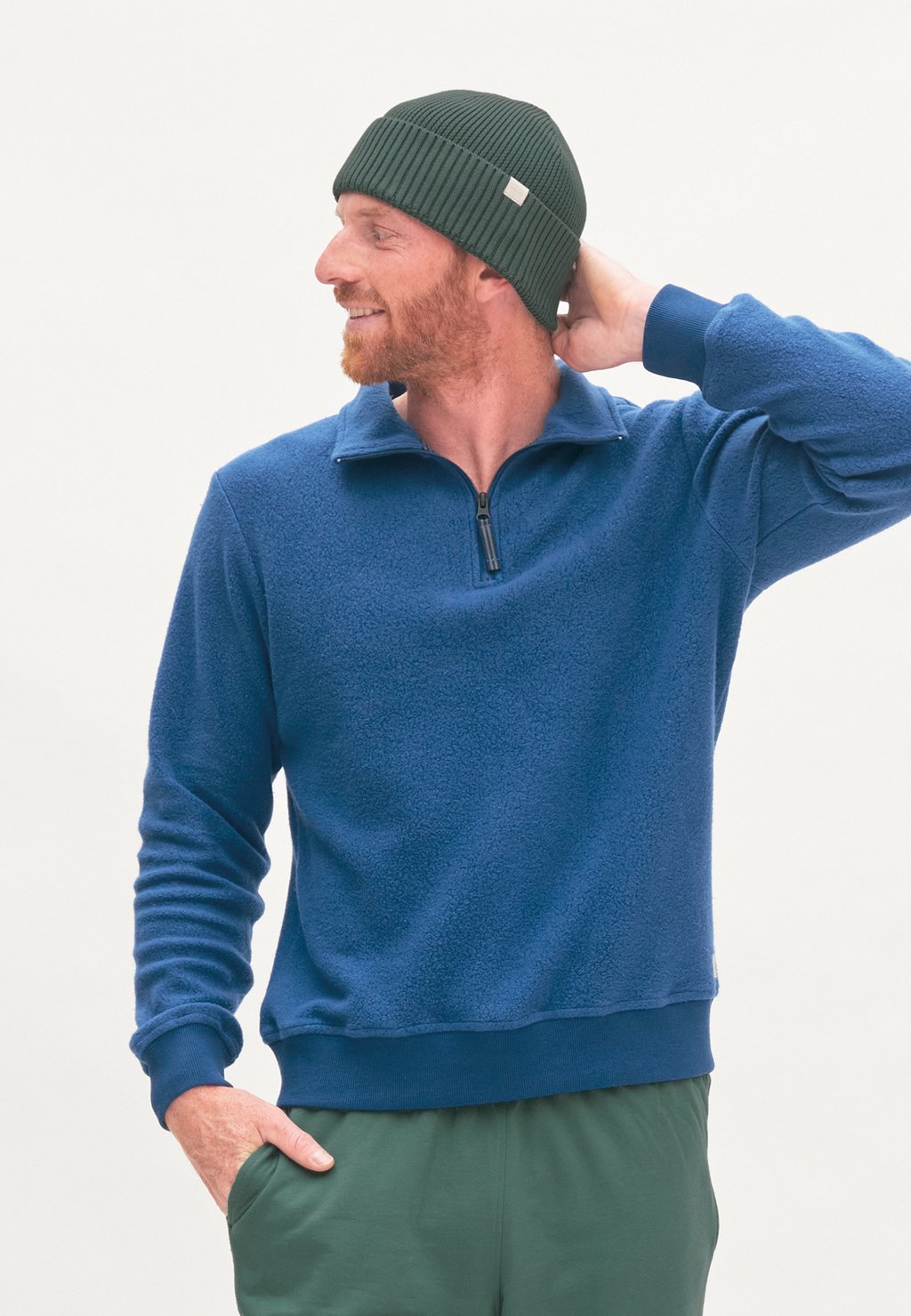 цена Флисовый свитер NOVAK Living Crafts, цвет nordic fjord