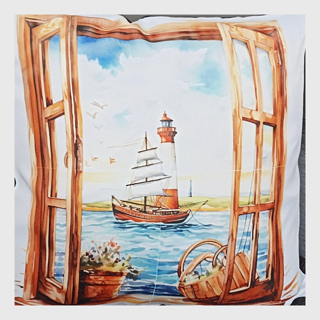 

Киссен "Seefahrttraum", maritim, Dekokissen, Диван