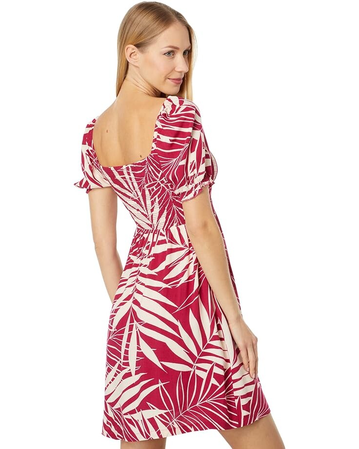 

Платье Roxy Hello Petal Mini Dress, цвет Red Bud Palmy Days Big
