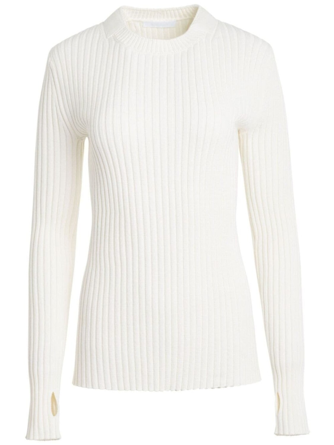 

Helmut Lang джемпер с вырезом, белый