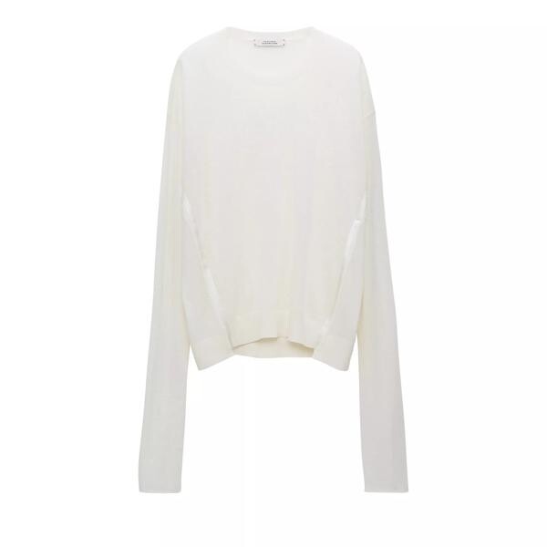 

Пулловер delicate statements pullover shaded white Dorothee Schumacher, белый