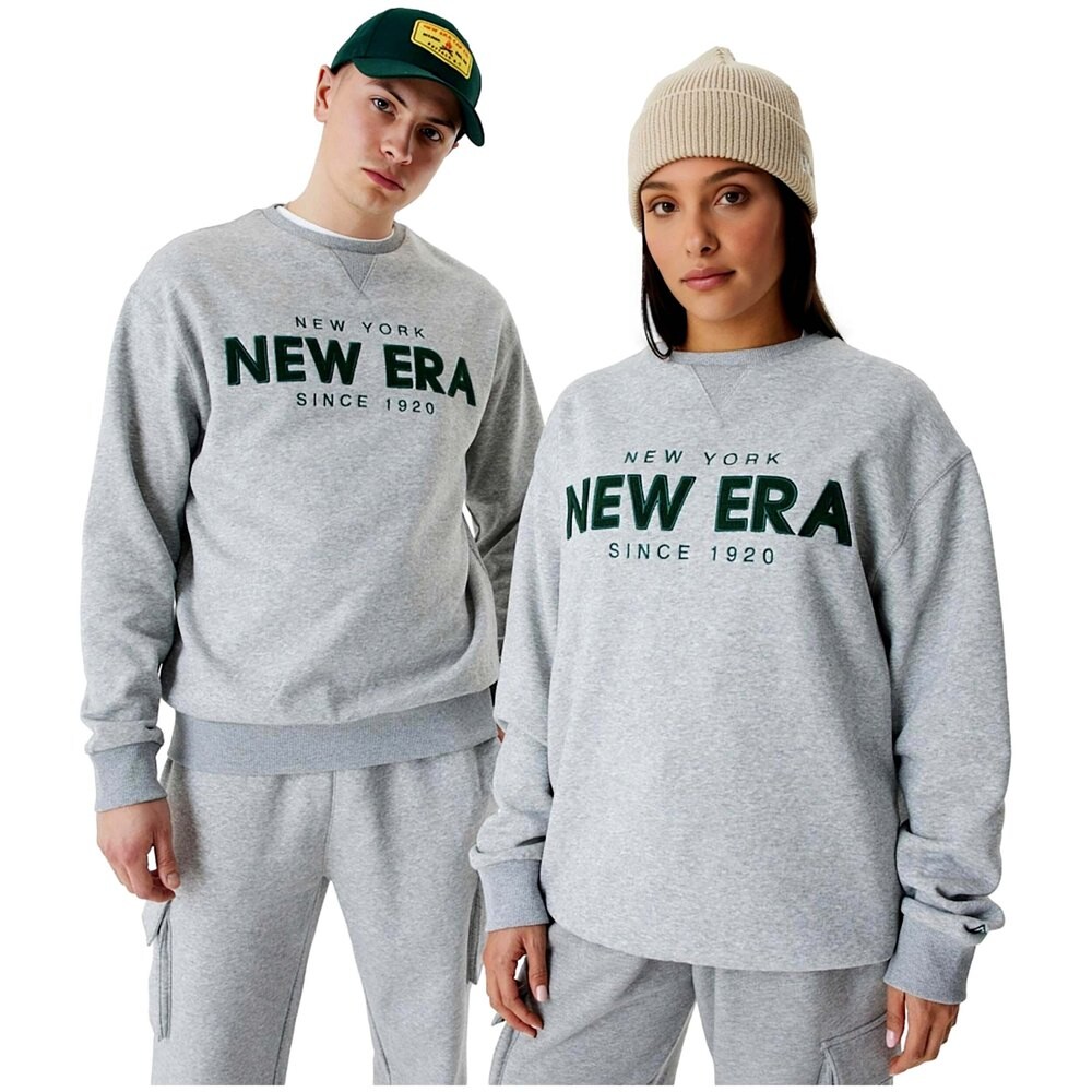 

Толстовка New Era Wordmark, серый