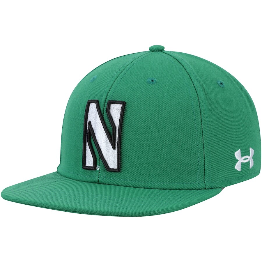 

Бейсболка Under Armour Northwestern Wildcats, зеленый