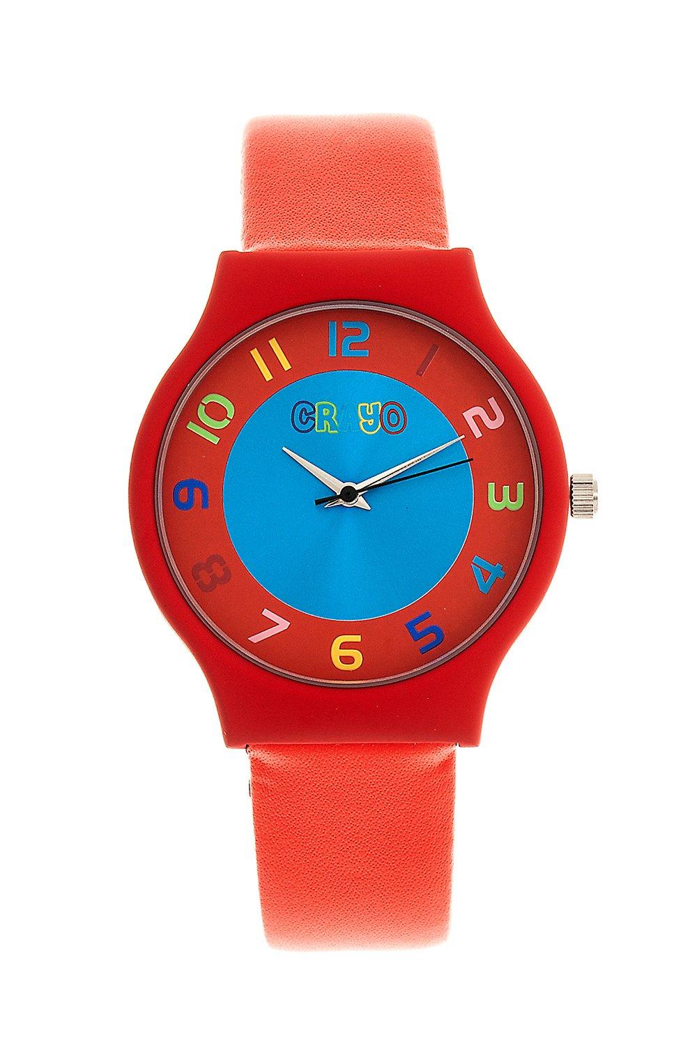 цена Юбилейные часы унисекс Crayo, красный