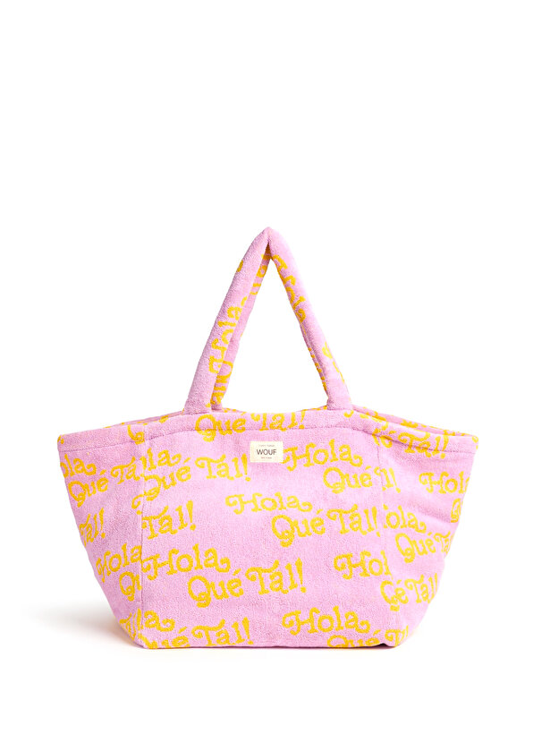 цена Hola большая розовая женская сумка через плечо Wouf